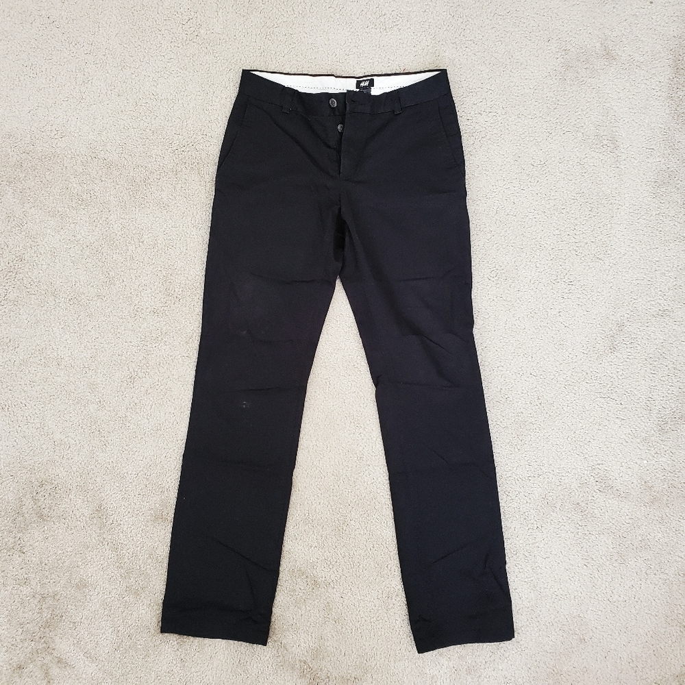 H&M Black Pants Size 30